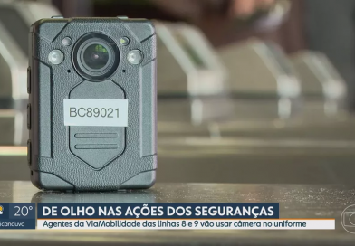 Seguranças das linhas 8-Diamante e 9-Esmeralda em SP passarão a utilizar câmeras nos uniformes