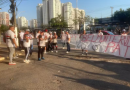 Torcida organizada do São Paulo protesta e cobra diretoria antes de jogo contra o Ceará