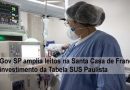 Gov SP amplia leitos na Santa Casa de Franca com investimento da Tabela SUS