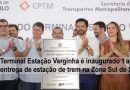 Estação Varginha é inaugurado 1 ano após entrega de estação de trem