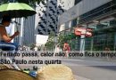 Feriado passa, calor não: como fica o tempo em São Paulo nesta quarta