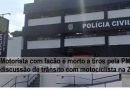 Motorista com facão é morto a tiros pela PM após discussão de trânsito