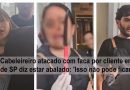 Cabeleireiro atacado com faca por cliente em salão de SP diz estar abalado