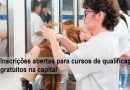 Inscrições abertas para cursos de qualificação gratuitos na capital